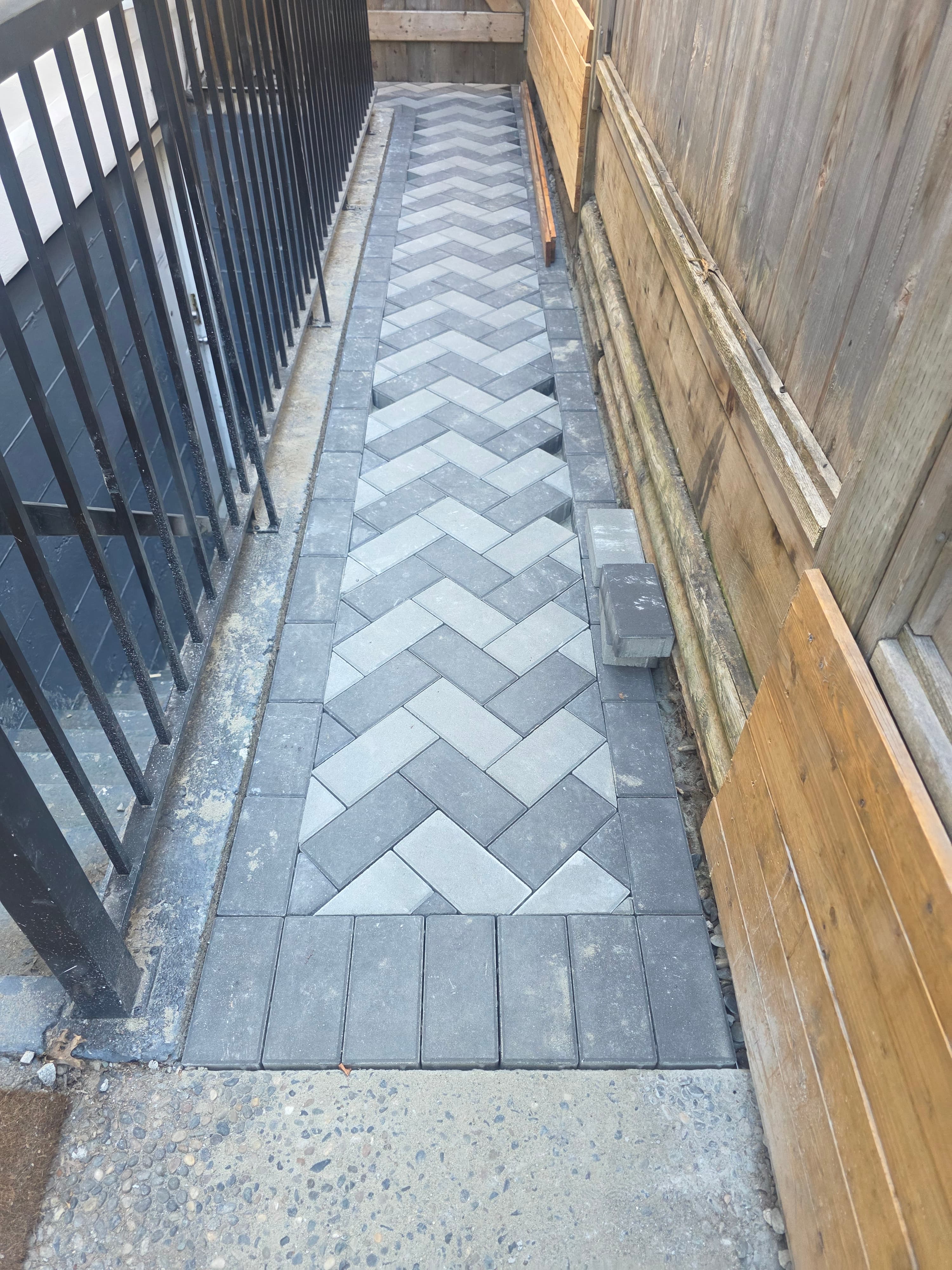 Paver Path — Surrey — after
