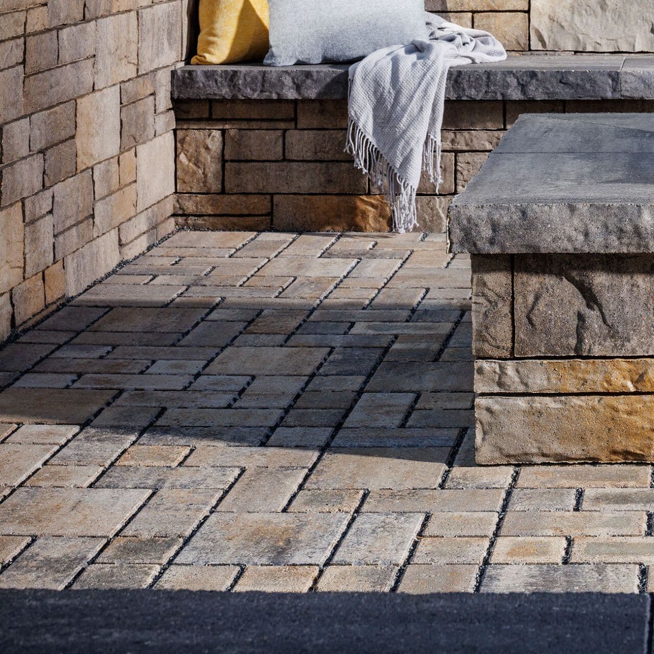 Aqualine permeable pavers — Daedalus Contracting, Lower Mainland BC